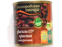 Mängden socker i Фасоль красная натуральная