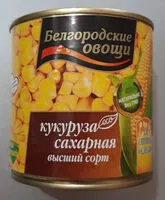 Mängden socker i кукуруза