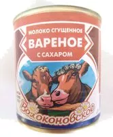 Mängden socker i Молоко сгущённое варёное с сахаром