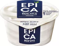 Mängden socker i Epica йогурт натуральный состав без сахара