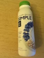 Mängden socker i лёгкий йогурт SIMPLE