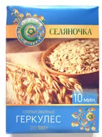 Mängden socker i Хлопья овсяные Геркулес