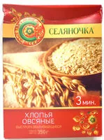 Mängden socker i Хлопья овсяные быстроразваривающиеся, 3 мин.