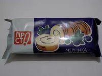 Mängden socker i Рулет бисквитный ЧЕРНИКА