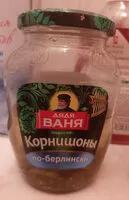 Mängden socker i Корнишоны по-берлински