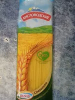 Mängden socker i Спагетти  Кисловодские из твёрдых сортов пшеницы