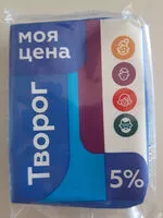 Mängden socker i Творог 5%