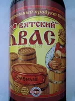 Mängden socker i Квас хлебный «Вятский» фильтрованный, пастеризованный