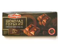 Mängden socker i Шоколад горький 72% какао
