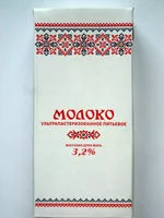 Mängden socker i Молоко ультрапастеризованное питьевое. Массовая доля жира 3,2 %