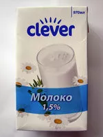 Mängden socker i Молоко 1,5 %