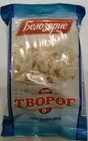 Mängden socker i Творог 9%