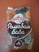 Mängden socker i Ромовая баба