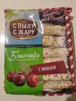 Mängden socker i Блины с вишней