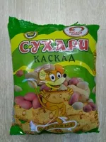 Mängden socker i Сухари Каскад ореховые