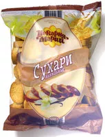 Mängden socker i Сухари ванильные