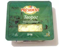 Mängden socker i Творог Рассыпчатый