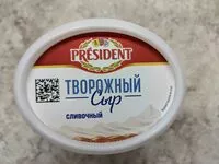 Mängden socker i Творожный сыр Сливочный