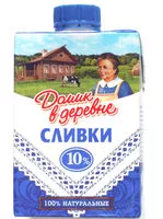 Mängden socker i Сливки 10 %