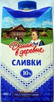 Mängden socker i Сливки 10 %