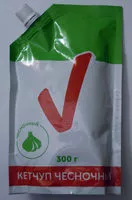 Mängden socker i Кетчуп чесночный