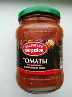 Mängden socker i Томаты очищенные в томатном соке