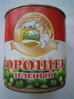 Mängden socker i Горошек зеленый
