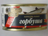 Mängden socker i Горбуша натуральная