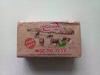 Mängden socker i Масло сладко-сливочное несоленое "Крестьянское" 72,5%