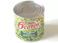 Mängden socker i Горошек зеленый