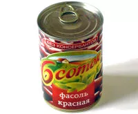 Mängden socker i Фасоль красная
