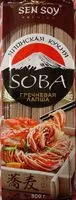 Mängden socker i Soba pâtes