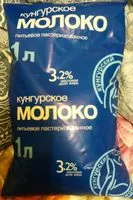 Mängden socker i Молоко питьевое пастеризованное