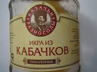 Mängden socker i Икра из кабачков обжаренных