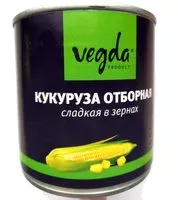 Mängden socker i Кукуруза отборная сладкая в зёрнах