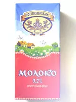 Mängden socker i Молоко 3,2 %