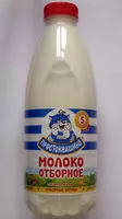 Mängden socker i Молоко Простоквашино отборное пастеризованное бут