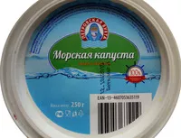 Mängden socker i Морская капуста (салат с овощами)