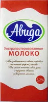 Mängden socker i Ультрапастеризованное молоко 3,2%