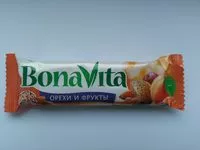 Mängden socker i Батончик ореховый с фруктами и медом