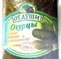 Mängden socker i Огурцы соленые бочковые по-домашнему