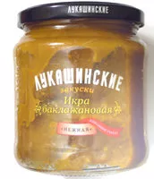 Mängden socker i Икра баклажанная «нежная»