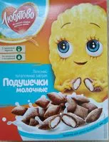 Mängden socker i Подушечки с молочной начинкой