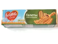 Mängden socker i Галеты классические