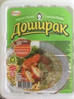 Mängden socker i Doshirak oriental style-chicken mild