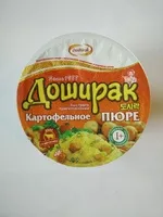 Mängden socker i Картофельное пюре быстрого приготовления «Доширак» со вкусом мяса