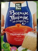 Mängden socker i Крупа пшеничная