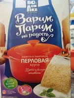 Mängden socker i Крупа перловая