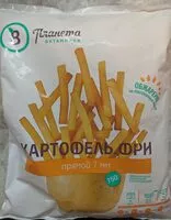 Mängden socker i Картофель фри прямой 7мм