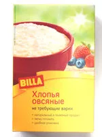 Mängden socker i Хлопья овсяные, не требующие варки